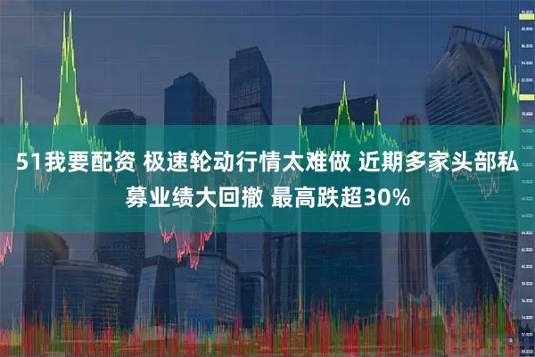 51我要配资 极速轮动行情太难做 近期多家头部私募业绩大回撤 最高跌超30%